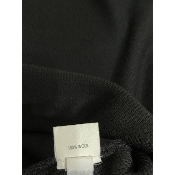 NWT Steve Fabrikant Black Santana Knit Sleeveless Mock Neck Shell Top 1X XL Saks - Picture 9 of 13